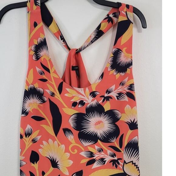 J. Crew Dress Womens Size 10 Floral Coastal Beach Causal Tropical Vacation Dress - Picture 2 of 8